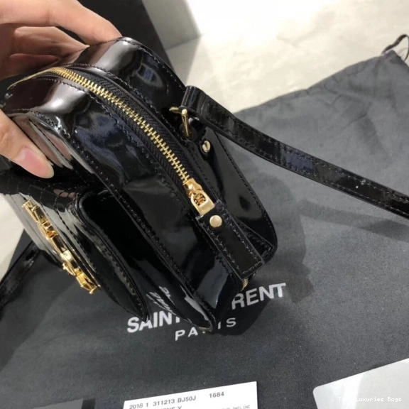 Tony Luxuries Vicky YSL leather Patent 0822